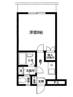 プレステージハイツ【1階】の間取り