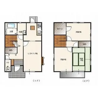 栃木県小山市大字犬塚【一戸建】の間取り