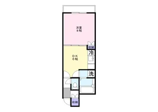 デューク草加【3階】の間取り