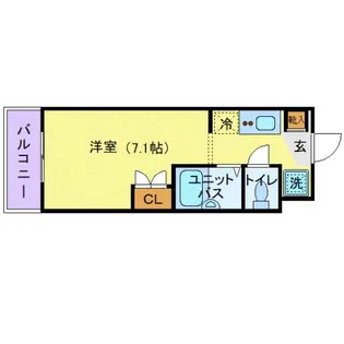 スチューデントハイツ代々木上原【3階】の間取り