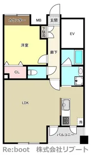 ドゥーエ妙典【4階】の間取り