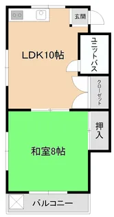 ウエストパレス【2階】の間取り