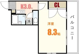 ドルチェ【3階】の間取り