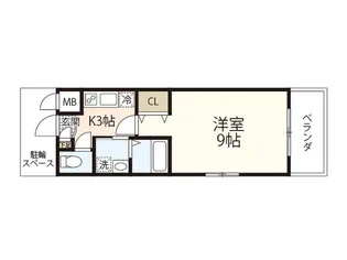 TOR1stBLD.【6階】の間取り