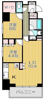 スタイリオ品川中延【4階】の間取り