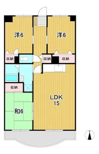 コーポあけぼの台【3階】の間取り