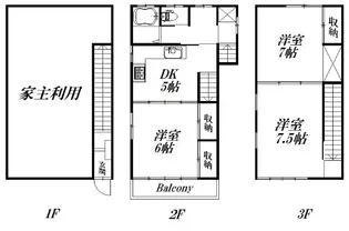 静岡県浜松市中央区高丘北1【アパート】の間取り