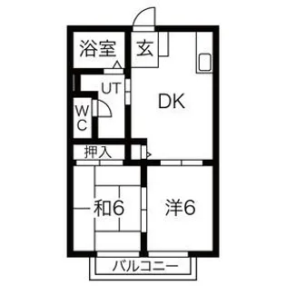 カーサ聖【1階】の間取り