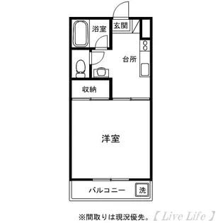 パールハイツ【1階】の間取り