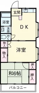 グリーンヒルズ【2階】の間取り