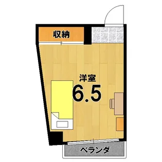 プリティなかむら【2階】の間取り