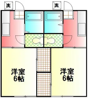 飯田第5ハイツ【2階】の間取り