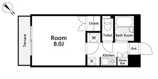 パレス・ベラージオ【2階】の間取り
