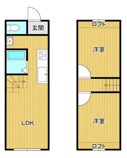 新潟県五泉市木越【一戸建】の間取り