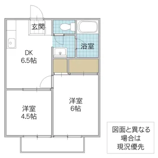 グリーンハイツ【2階】の間取り