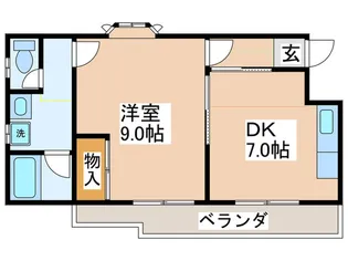 グランドハイツ【3階】の間取り
