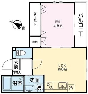 アン・ファス目白【2階】の間取り