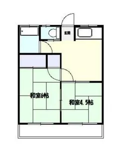 泉コーポ【2階】の間取り