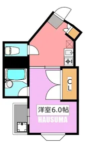 東京都北区田端1【マンション】の間取り