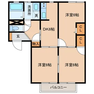 コスモリヴェールの間取り