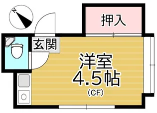 ハイツ若草【2階】の間取り