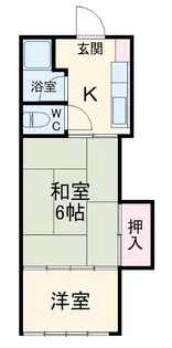 コーポ小勝【2階】の間取り