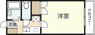 レジデンス新木【1階】の間取り