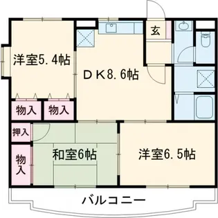リュミエール【1階】の間取り