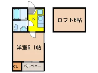 フルハウス六番町【1階】の間取り