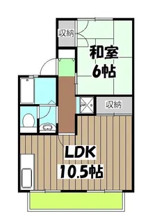 セジュールすみよし【2階】の間取り