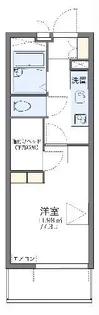 レオパレス午起【1階】の間取り