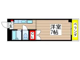 ヴィラ・パンテオン【3階】の間取り