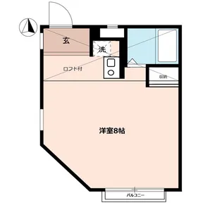 ハイムホーユー【1階】の間取り