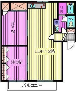 クレストコートA・B棟【1階】の間取り