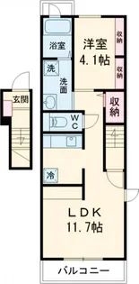 ルピナス【2階】の間取り