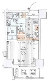 ブライズ森下リベラ【10階】の間取り