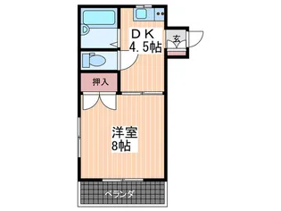 門田ビル【3階】の間取り
