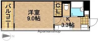 グランドメゾン北斗【3階】の間取り
