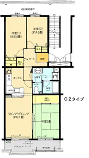 レジエ戸塚深谷【1階】の間取り