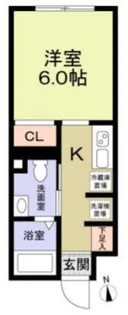 レジス大山【2階】の間取り