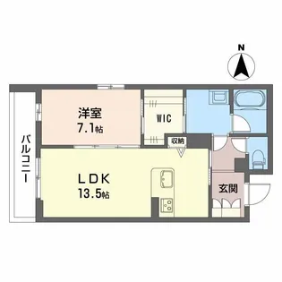 シャーメゾン環【2階】の間取り