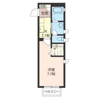ブリーゼC【2階】の間取り