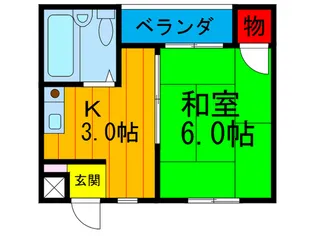 アビタシオン天の川の間取り