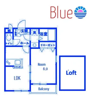レピハイム【2階】の間取り