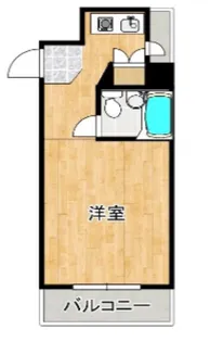 エグゼコート天六【5階】の間取り