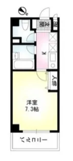 スマート津田沼ツインビルB【3階】の間取り