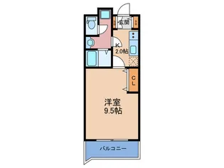 エルミタージュ・梅田北【5階】の間取り