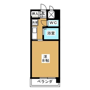 メゾン・ド・ポプラ【2階】の間取り