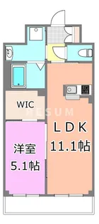 千葉県千葉市稲毛区黒砂3【マンション】の間取り