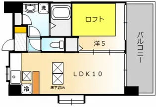 LEGEND YOKOGAWA【8階】の間取り